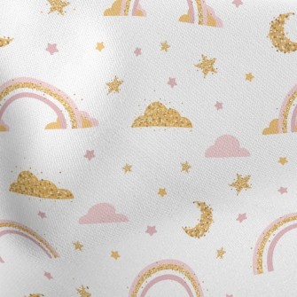 Shiny Rainbow Lightweight Cotton Poplin