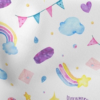 Magic Magic Rainbow Lightweight Cotton Poplin