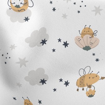 Honey Bee Lightweight Cotton Poplin