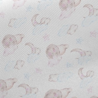 Good Night Moon Stars Midweight Cotton Poplin