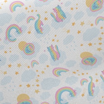 Rainbow Cat Midweight Cotton Poplin