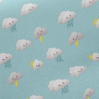 Meteorological Emoticons Midweight Cotton Poplin
