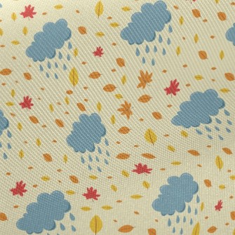 Autumn Leaves Midweight Cotton Poplin