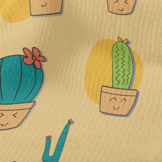 Shy Cactus Potted Plant Terry