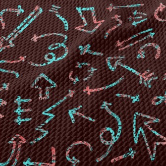 Line Arrow Rope Birdseye Piqué