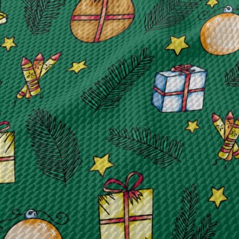 Christmas Decoration Gifts Birdseye Piqué