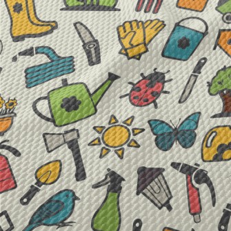 Good Weather Gardening Birdseye Piqué