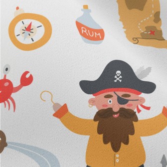 Pirate Treasure Map Chiffon