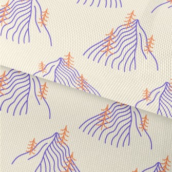 Big Mountains And Small Trees Waterproof Oxford