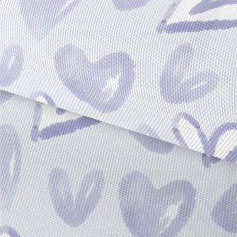 Watercolor Graffiti Love Heart Waterproof Oxford