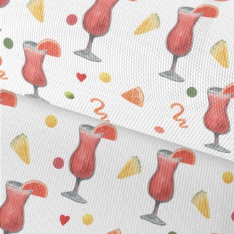 Grapefruit Cocktail Waterproof Oxford