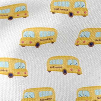 School Bus Waterproof Canvas