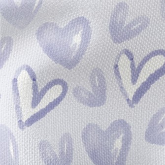 Watercolor Graffiti Love Heart Waterproof Canvas