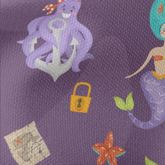 Mermaid Octopus Pirate Waterproof Canvas