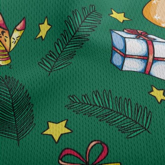 Christmas Decoration Gifts Athletic Mesh Flat Back