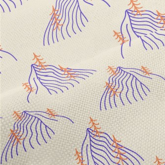 Big Mountains And Small Trees Performance Linen