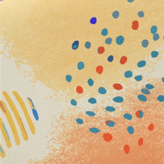 Watercolor TicTacToe Twill