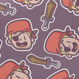One-eyed Turban Pirate Twill