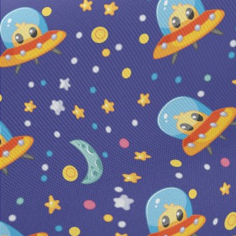 Alien UFO Monster Twill