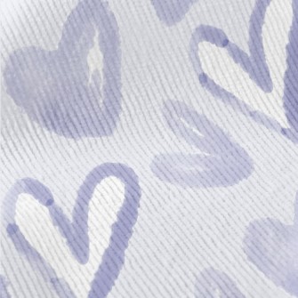 Watercolor Graffiti Love Heart Standard Corduroy