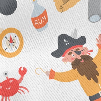 Pirate Treasure Map Standard Corduroy