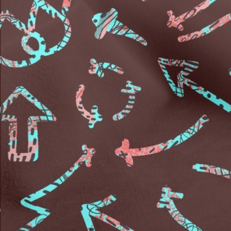 Line Arrow Rope Micro Fleece