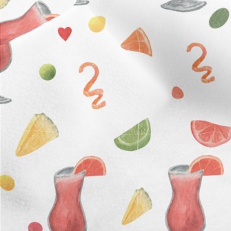 Grapefruit Cocktail Micro Fleece