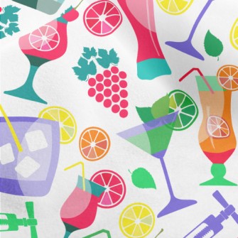 Colorful Ice Juice Micro Fleece