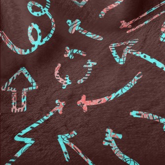 Line Arrow Rope Minky