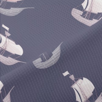 Mighty Pirate Ship Piqué