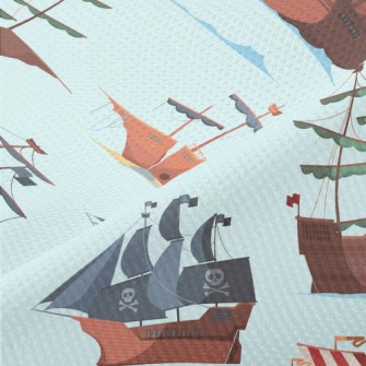 A Wide Variety Of Sailing Ship Piqué