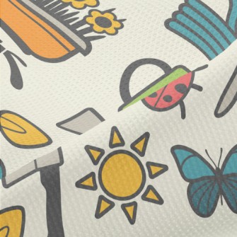 Good Weather Gardening Piqué