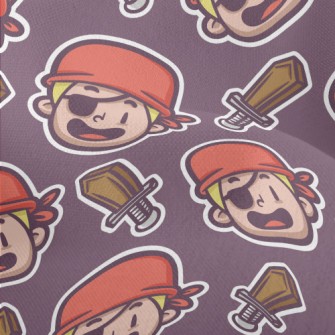 One-eyed Turban Pirate Lightweight Performance Linen