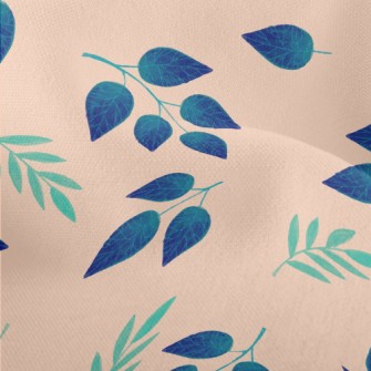 Psychedelic Gradient Leaves Lightweight Performance Linen