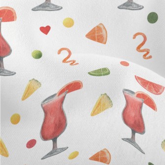 Grapefruit Cocktail Lightweight Performance Linen