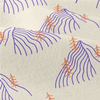 Big Mountains And Small Trees Modern Jersey