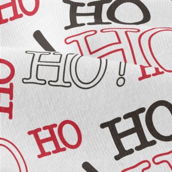 HOHOHO Text Modern Jersey