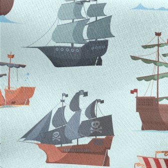 A Wide Variety Of Sailing Ship Jersey Backed Fleece