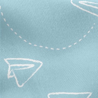 Simple Paper Plane Jersey Backed Fleece