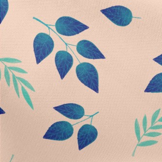 Psychedelic Gradient Leaves Pongee