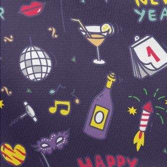 New Year&#39;s Eve Party Pongee