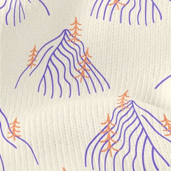 Big Mountains And Small Trees Stretch Jersey