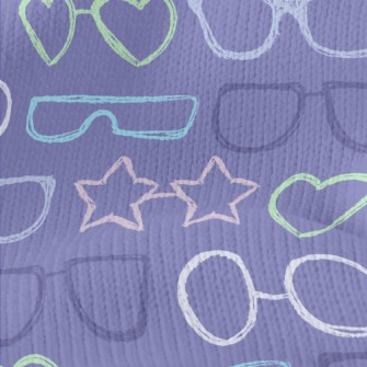 Various Glasses Stretch Jersey