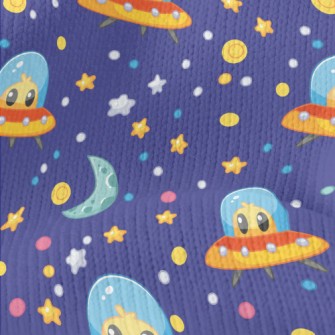 Alien UFO Monster Stretch Jersey