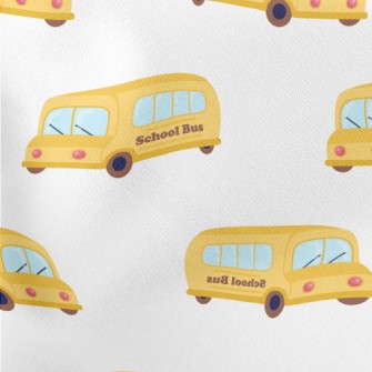 School Bus Lightweight Cotton Poplin