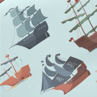 A Wide Variety Of Sailing Ship Midweight Cotton Poplin
