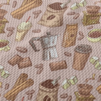 Hand-ground Coffee Birdseye Piqué