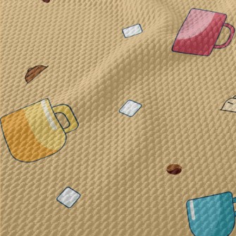 Colorful Mugs Birdseye Piqué