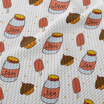 Cake Jam Popsicles Birdseye Piqué