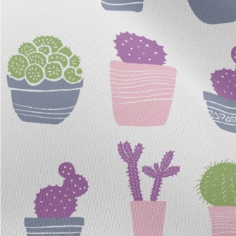 Succulent Potted Plants Chiffon